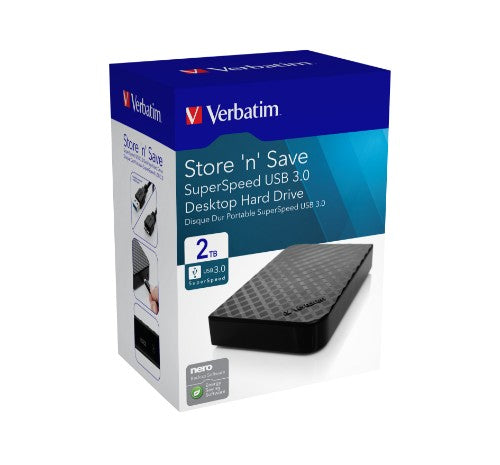Verbatim Store 'n' Save 2TB USB 3.0