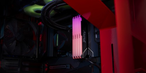 Kingston Technology FURY Beast 8GB 3200MT/s DDR4 CL16 DIMM RGB