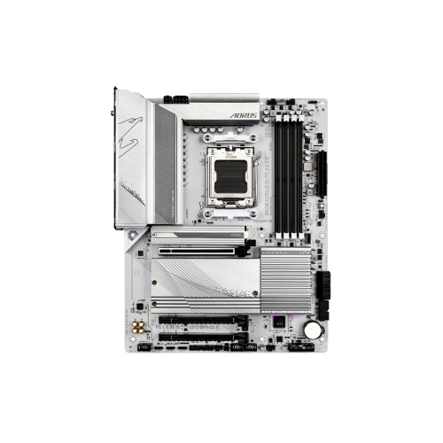 GIGABYTE B650 AORUS ELITE AX ICE Motherboard - Supports AMD Ryzen 9000 CPUs, 12+2+2 Phases Digital VRM, up to 8000MHz DDR5 (OC), 1xPCIe 5.0 + 2xPCIe 4.0 M.2, Wi-Fi 6E, 2.5GbE LAN, USB 3.2 Gen 2x2