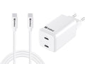 Sandberg AC Charger USB-C PD65W EU 1.5M