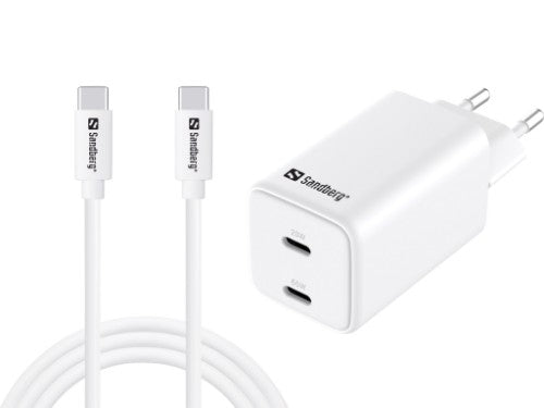 Sandberg AC Charger USB-C PD65W EU 1.5M