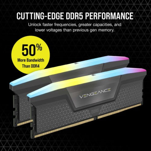 Corsair Vengeance RGB CMH32GX5M2B6000Z38 memory module 32 GB 2 x 16 GB DDR5 6000 MT/s 288-pin DIMM