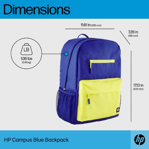 HP Campus Blue Backpack