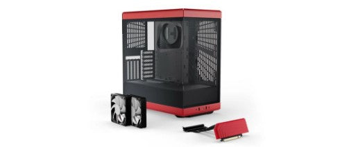 HYTE Y40 Midi Tower Black, Red