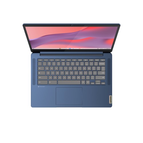 Lenovo IdeaPad IP Slim 3 Chrome 14M868 MediaTek Kompanio 520 Chromebook 35.6 cm (14") Full HD 4 GB LPDDR4x-SDRAM 64 GB eMMC Wi-Fi 6 (802.11ax) ChromeOS UK English Blue