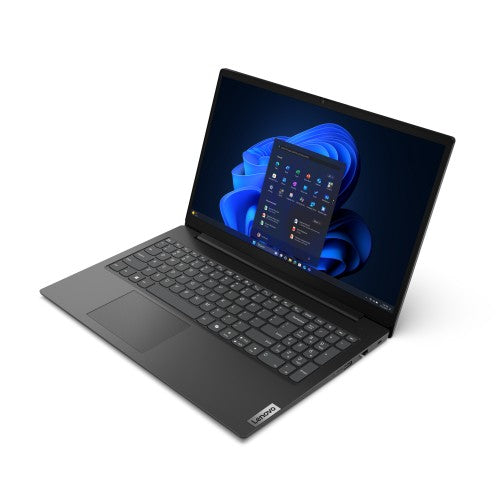 Lenovo V15 G6 ARP AMD Ryzen™ 5 150 Laptop 39.6 cm (15.6") Full HD 32 GB DDR5-SDRAM 512 GB SSD Wi-Fi 6 (802.11ax) Windows 11 Pro German Black