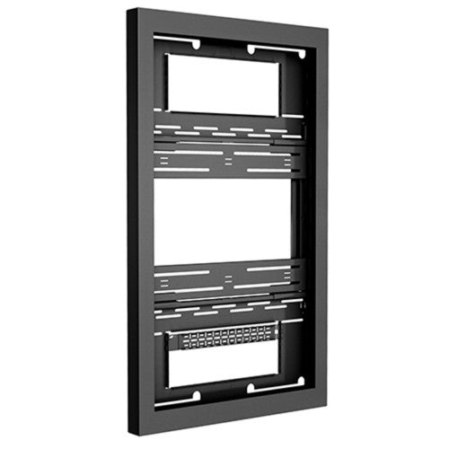 Chief ImpactTM On-Wall Kiosk - Portrait 43 Inch Black