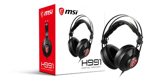 MSI H991 Headset Wired Head-band Gaming Black