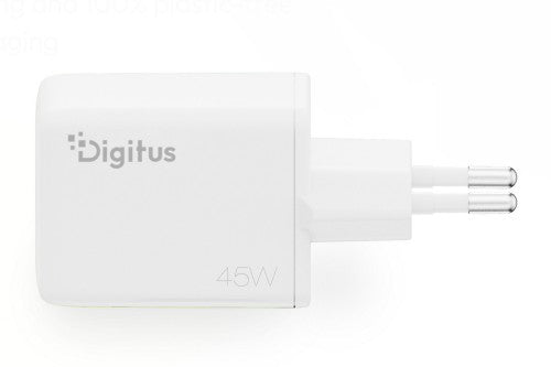 Digitus 45W USB GaN Charger, 1x USB-C, 1x USB-A