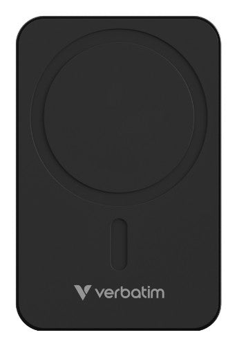 Verbatim Charge 'n' Go Essentials Power Bank Magnetic Wireless 20000 mAh Black