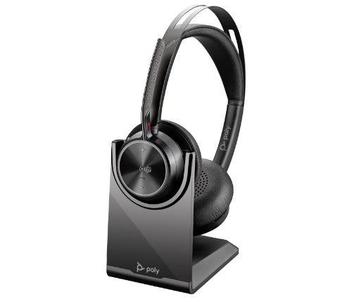 HP Poly Poly Voyager Focus 2-M Microsoft Teams Certified with charge stand Headset
