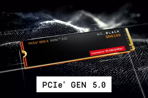 Western Digital WD_BLACK™ SN8100 NVMe™ SSD POWERED BY SANDISK 4 TB