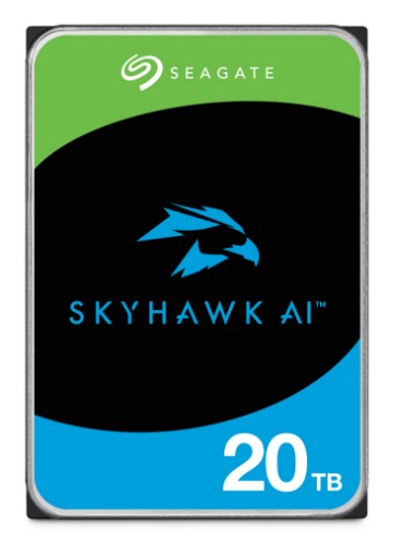 Seagate SkyHawk AI ST20000VE004 internal hard drive 20 TB 7200 RPM 512 MB 3.5" Serial ATA III