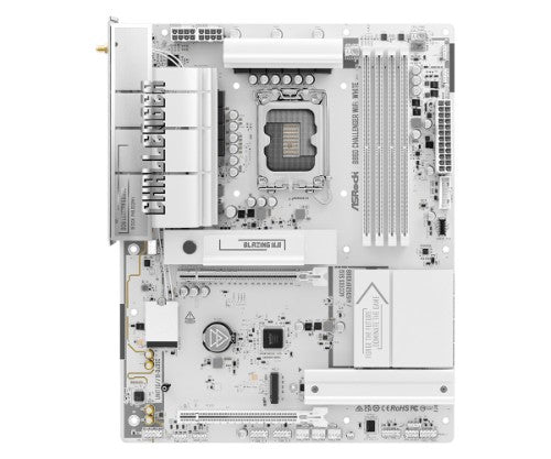 Asrock B860 Challenger WiFi White Intel B860 LGA 1851 (Socket V1) ATX