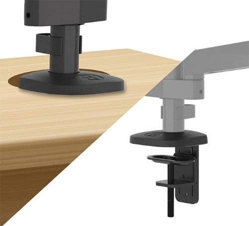 B-Tech BT7353/B monitor mount / stand 81.3 cm (32") Desk Black