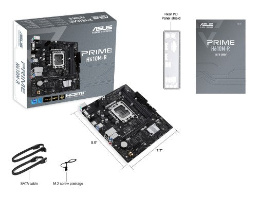 ASUS PRIME H610M-R-SI Intel H610 LGA 1700 micro ATX
