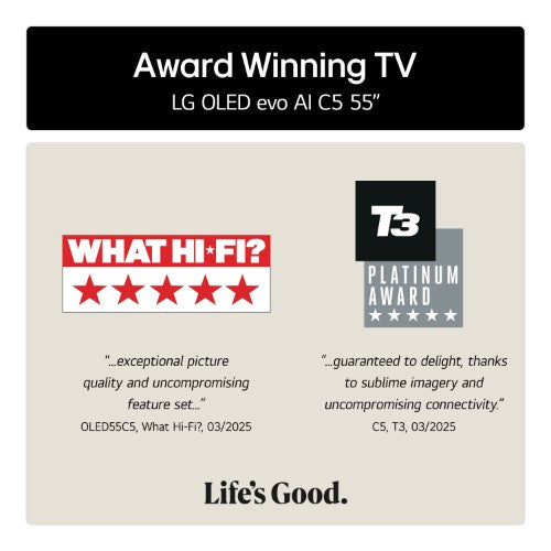 LG OLED55C56LB.AEK TV 139.7 cm (55") 4K Ultra HD Smart TV Wi-Fi Brown