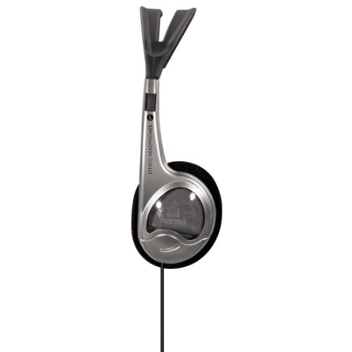 Hama HK-229 Headphones Wired Head-band Music Black, Silver