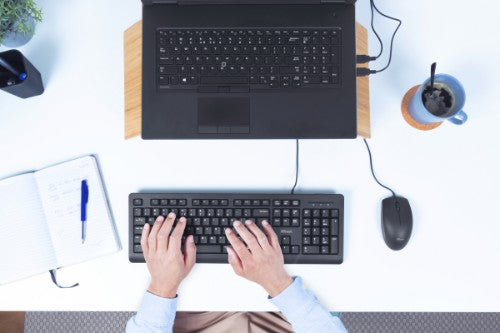 Trust Primo keyboard Mouse included Universal USB QWERTY English Black