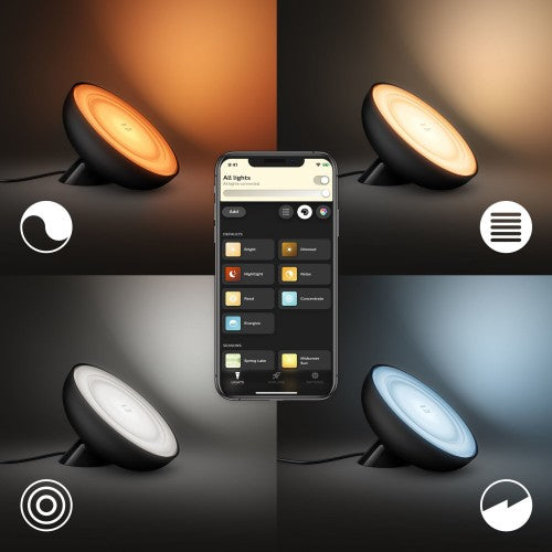 Philips Hue White and colour ambience Bloom table lamp
