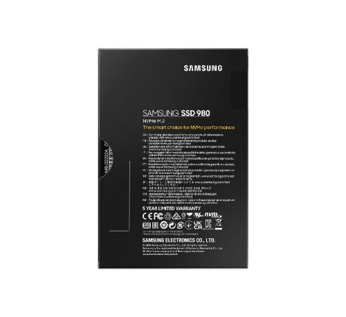 Samsung 980 500 GB M.2 PCI Express 3.0 NVMe V-NAND MLC