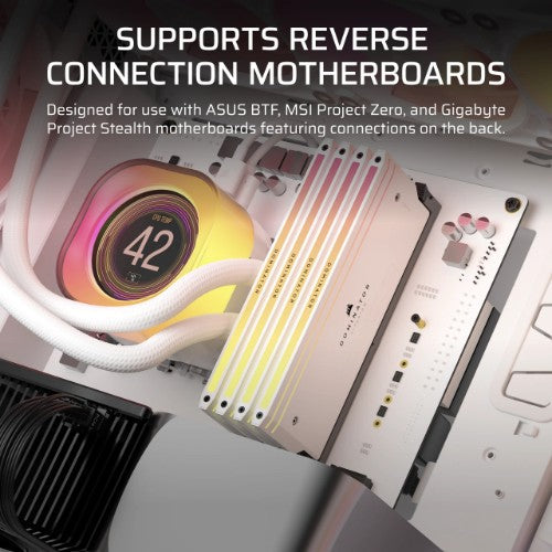 Corsair iCUE LINK 5000T LX RGB Midi Tower White