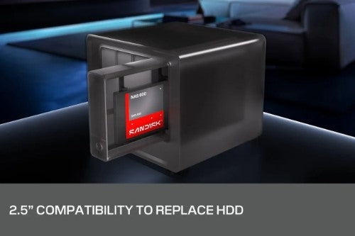 SanDisk NAS 600 4 TB 2.5" Serial ATA III 3D TLC NAND