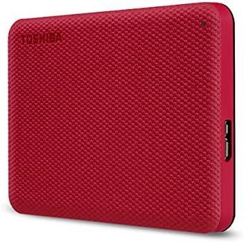 Toshiba Canvio Advance external hard drive 1 TB Red