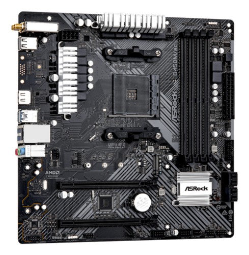 Asrock B450M/ac R2.0 AMD B450 Socket AM4 micro ATX