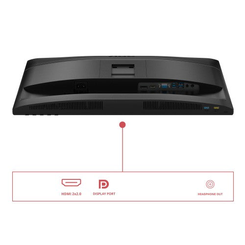 AOC U34E2M computer monitor 86.4 cm (34") 3440 x 1440 pixels Wide Quad HD Black