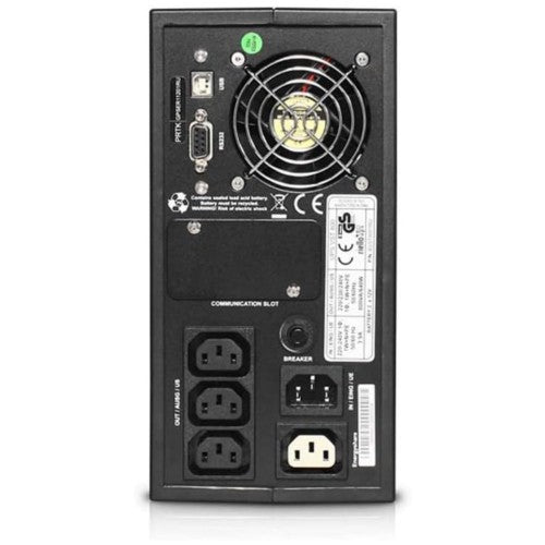 Riello VST 1100 uninterruptible power supply (UPS) 1.1 kVA 880 W 4 AC outlet(s)