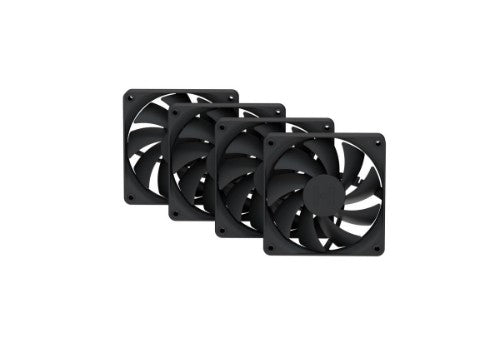HYTE FAN- -FA12-BB-4 computer cooling system Processor 12 cm Black 4 pc(s)
