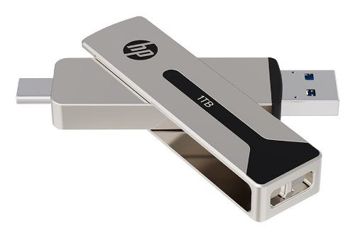 HP 911 Pro USB flash drive 512 GB USB Type-A / USB Type-C 3.2 Gen 2 (3.1 Gen 2) Silver