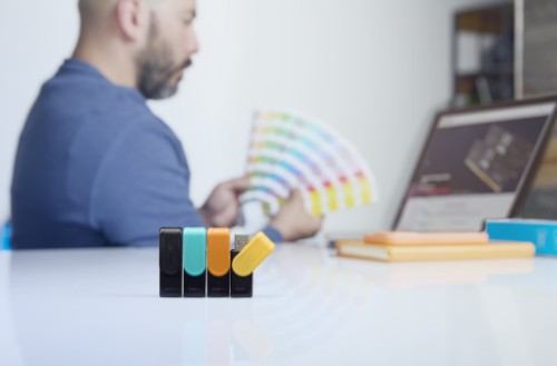 Kingston Technology DataTraveler 128GB Portable USB 3.2 Gen 1 Exodia S (Black/Turquoise)