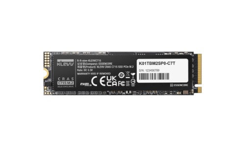 Klevv CRAS C715 256 GB M.2 PCI Express 3.0 NVMe 3D TLC NAND