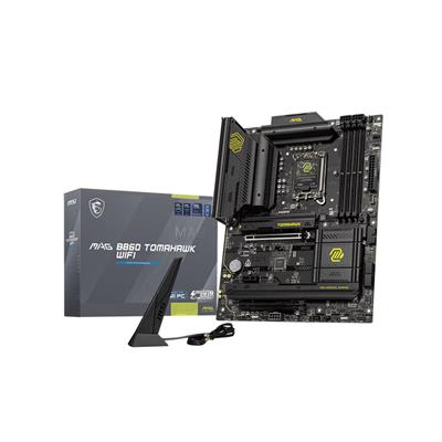 MSI MAG B860 TOMAHAWK WIFI motherboard Intel B860 LGA 1851 (Socket V1) ATX