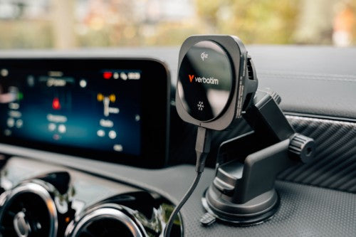 Verbatim Charge 'n' Drive Qi2 Magnetic Wireless Car Charger