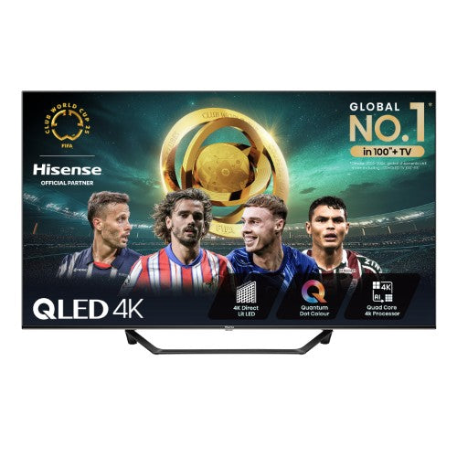Hisense 43A7NQTUK TV 109.2 cm (43") 4K Ultra HD Smart TV Wi-Fi Grey 250 cd/m²