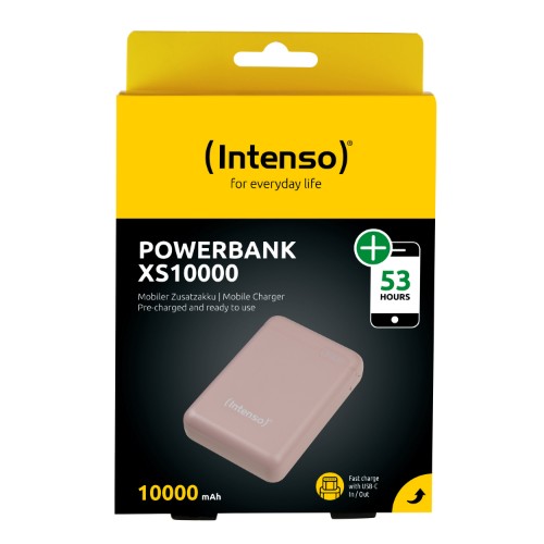 Intenso XS10000 Lithium Polymer (LiPo) 10000 mAh Rose