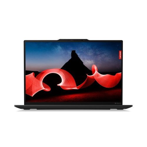 Lenovo ThinkPad X1 Carbon Gen 12 Intel Core Ultra 7 155U Laptop 35.6 cm (14") WUXGA 16 GB LPDDR5x-SDRAM 512 GB SSD Wi-Fi 6E (802.11ax) Windows 11 Pro UK English Black