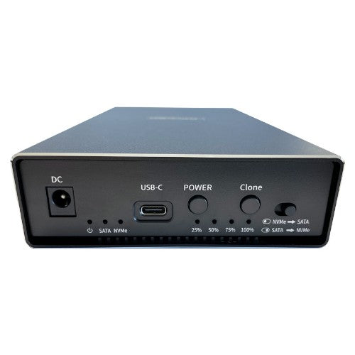LC-Power LC-DOCK-C-35-M2 storage drive enclosure HDD/SSD enclosure Black 3.5"