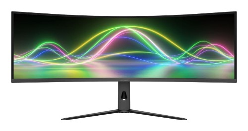 LC-Power LC-M49QCK computer monitor 124.5 cm (49") 5120 x 1440 pixels Dual QHD LCD Black