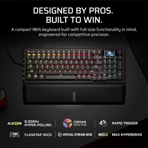 Corsair VANGUARD 96 W/L KB MLX keyboard Gaming USB QWERTY US English Black