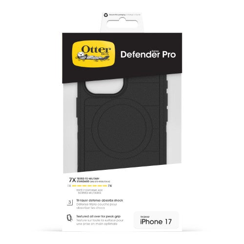OtterBox Defender Pro MagSafe Series for Apple iPhone 17, black