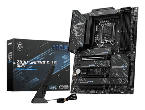 MSI Z890 GAMING PLUS WIFI motherboard Intel Z890 LGA 1851 (Socket V1) ATX