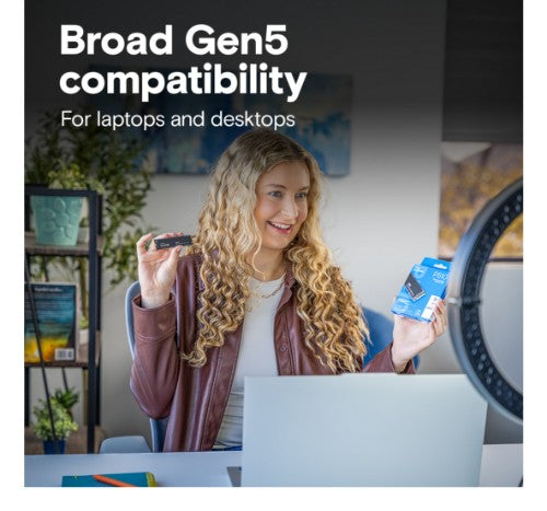 Crucial P510 1 TB M.2 PCI Express 5.0 NVMe TLC