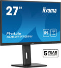iiyama ProLite XUB2797QSU-B2 computer monitor 68.6 cm (27") 2560 x 1440 pixels Quad HD LED Black