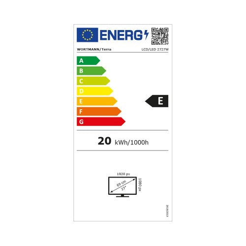 TERRA LCD/LED 2727W HA IPS V3 black HDMI/DP/USB-C, GREENLINE PLUS computer monitor 68.6 cm (27") Full HD
