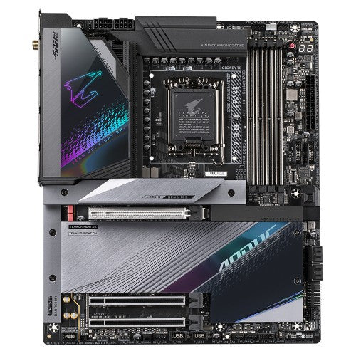 GIGABYTE Z790 AORUS MASTER Motherboard - Supports Intel Core 13th CPUs, 20+1+2 Phases Digital VRM, up to 8000MHz DDR4 (OC), 1xPCIe 5.0+4xPCIe 4.0 M.2, Wi-Fi 6E, 10GbE LAN, USB 3.2 Gen 2x2