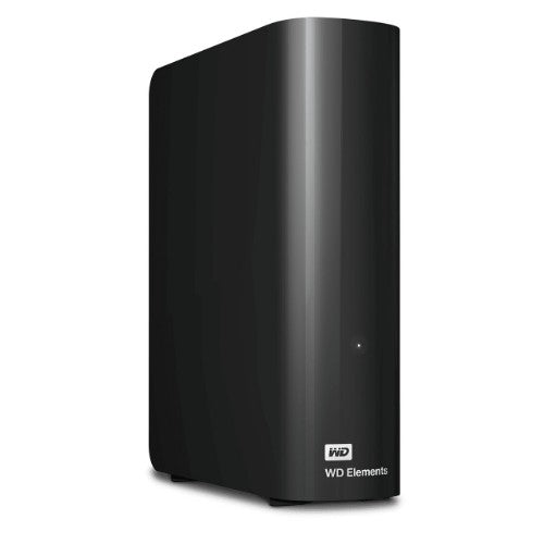 Western Digital Elements WDBWLG0160HBK-EESN external hard drive 16 TB USB Type-A 2.0/3.2 Gen 1 (3.1 Gen 1) Black